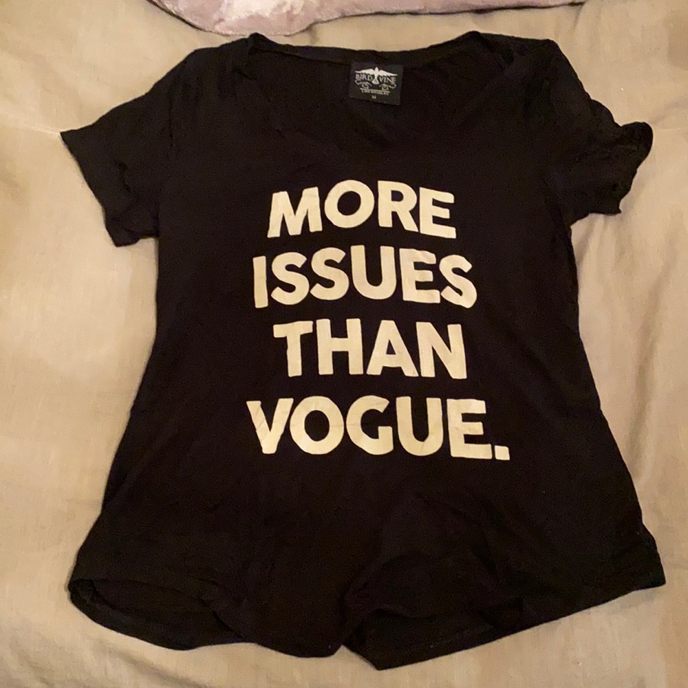 Black soft feel tshirt